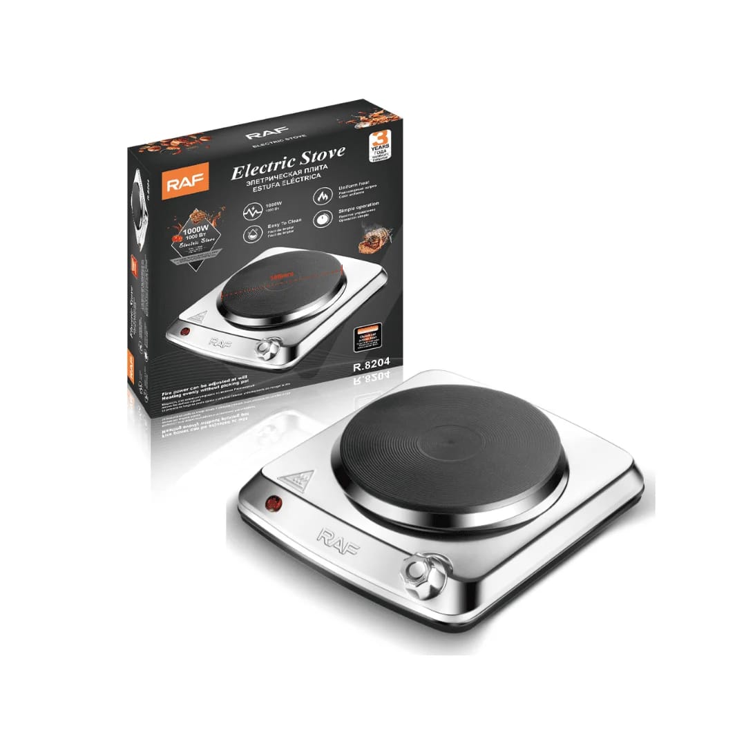 Electric Stove with Independent Controls, Overheat Protection, and Easy-to-Clean Design - Image 3
