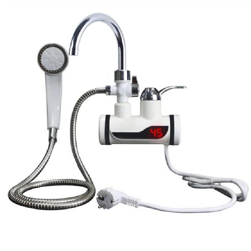 Instant Electric Hot Water Heater Faucet | With Hand Shower | Fast Heating & Easy Installation - Image 3