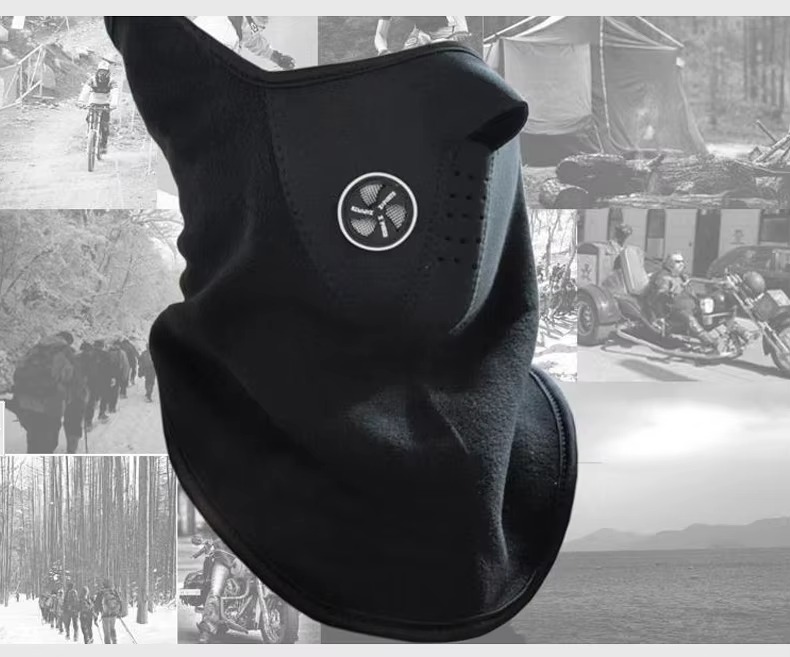 Half Face Bike Mask – Windproof & Dustproof Cycling Face Shield - Image 5