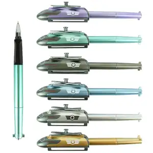 Novelty Airplane & Helicopter Pens | Cool Gel Pen | Fun Stationery for School, Office & Parties (Random Color)