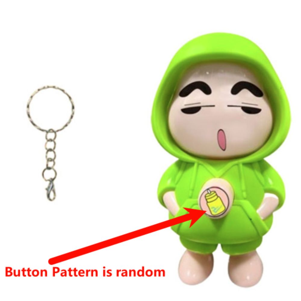 Crayon Shin‑chan Face Changing Doll | Collectible Keychain | DIY Crafts | Mini Cartoon Toy ( Random Design And Keychain) - Image 3