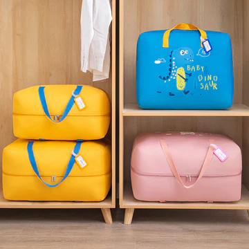 Baby Dinosaur Cloth Organizer and Storage Handbag Portable | Portable Storage Bag | ( Random Color & Mix Design ) - Image 4