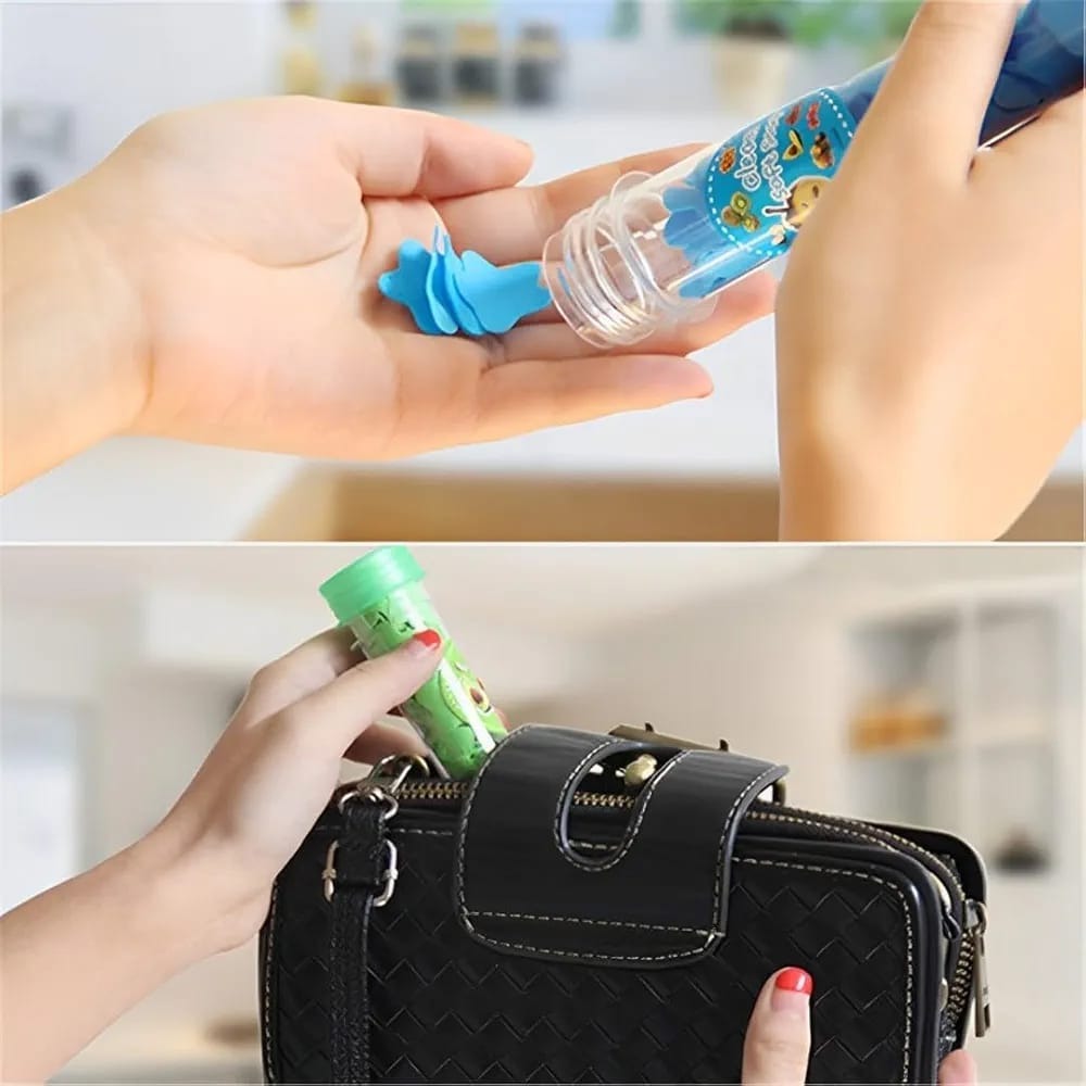120pcs Disposable Paper Flower Soap Tube – Portable Handwash Sheets for Kids & Adults | Travel-Friendly Pocket Soap Flakes - Image 6