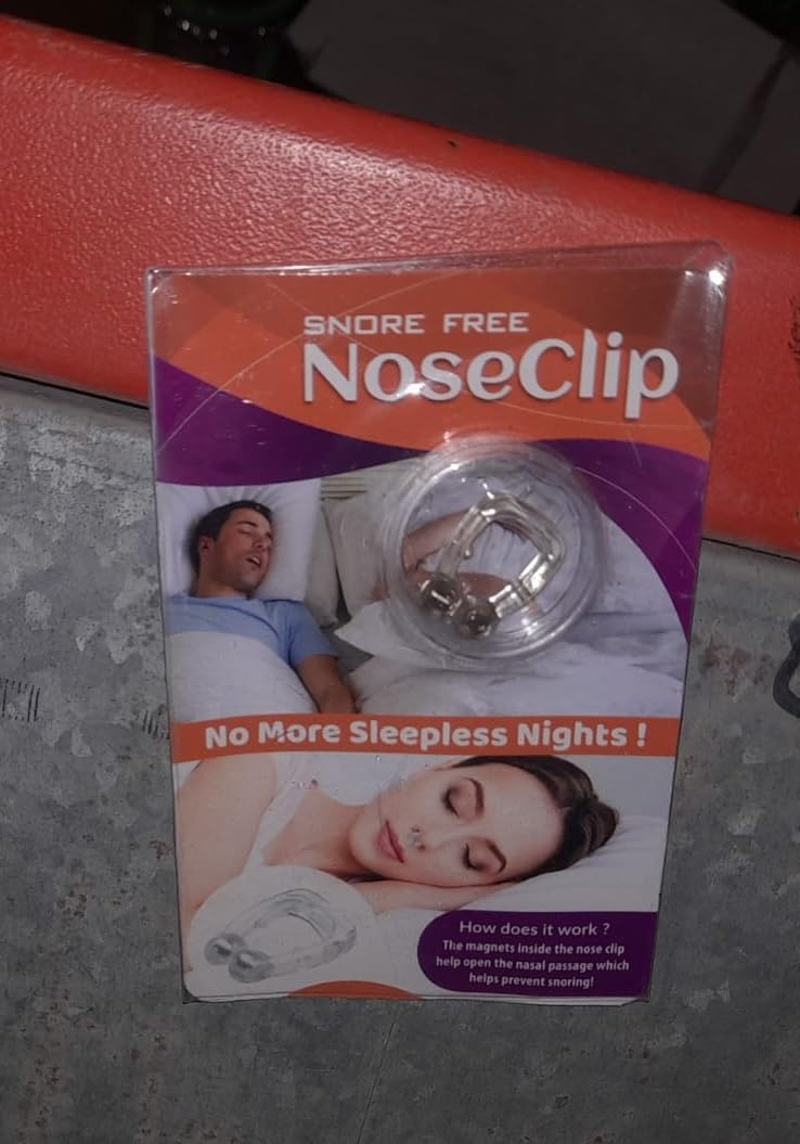 Silicone Magnet Nose Clip – Anti Snore Device for Sleeping, Best Quality, Pack of 4 - Image 6