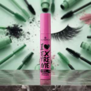 Essence I Love Extreme Crazy Volume Mascara | Intense Volume & Dramatic Length For Lashes