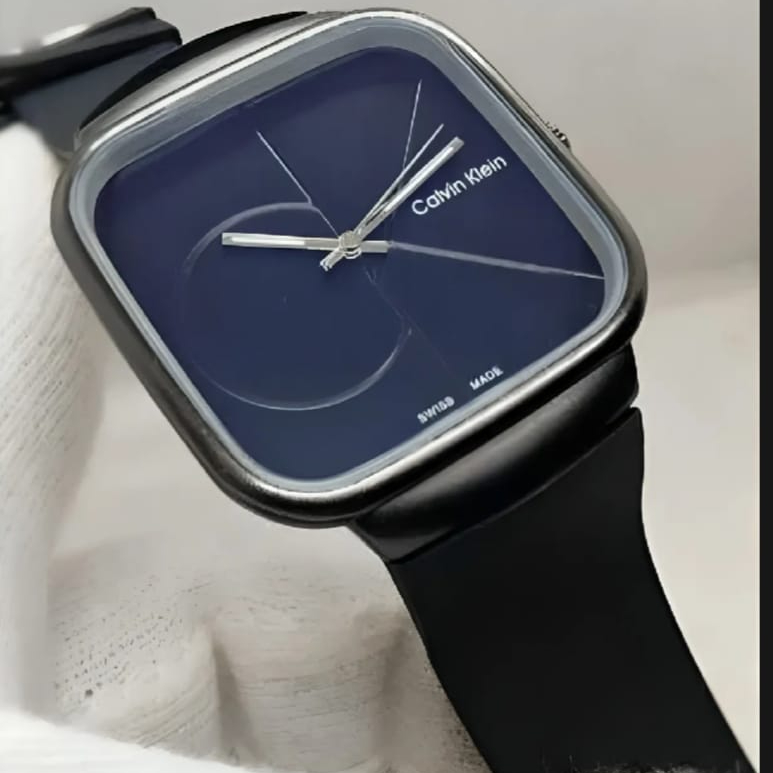 Calvin Klein Mens Watch With Square Dial Elegant Modern And Durable Timepiece For Daily Wear And Special Occasions (Without Box) - Image 3