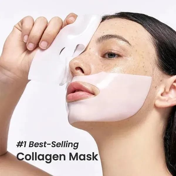 Whitening Face Sheet Mask Set Of 6 Multicolor Hydrating Brightening Skin Care Masks For Radiant Smooth And Glowing Skin | Random Flavor - Image 5