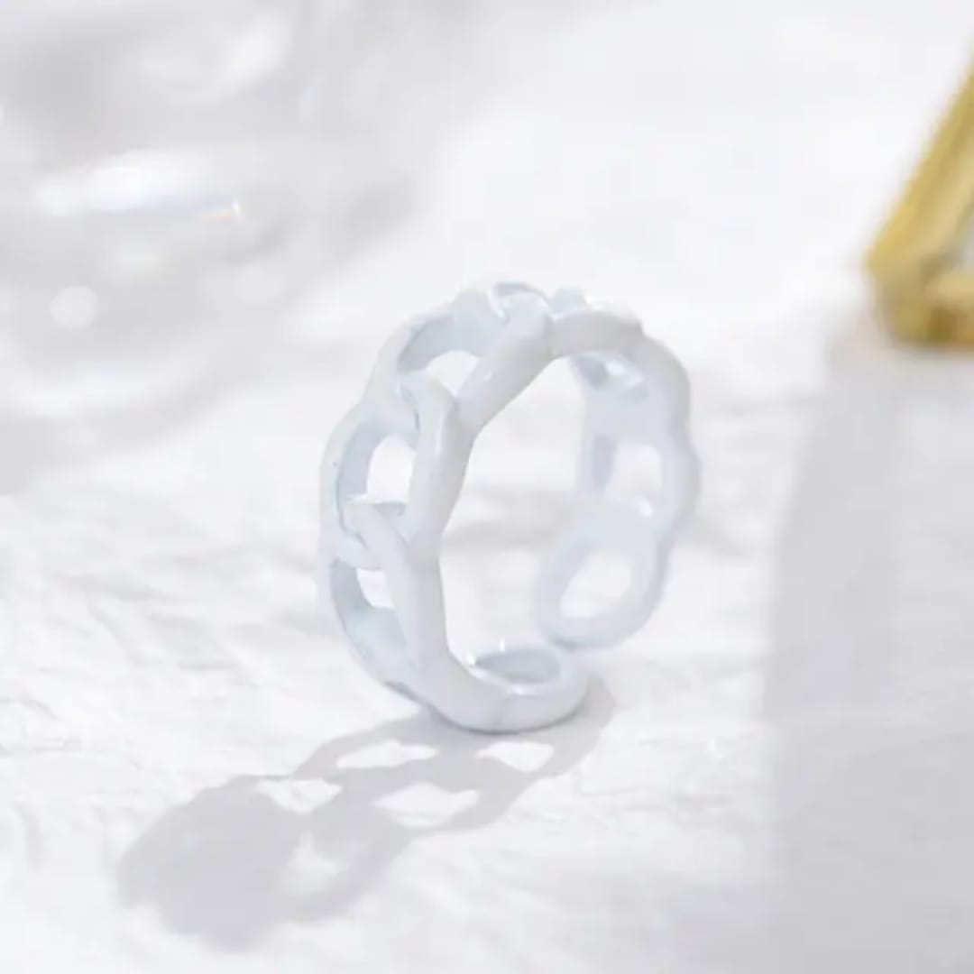 BRJ-180 Metal Funky Korean Rings – Trendy Fashion Jewellery, Stylish Accessory for Women and Men - Image 6