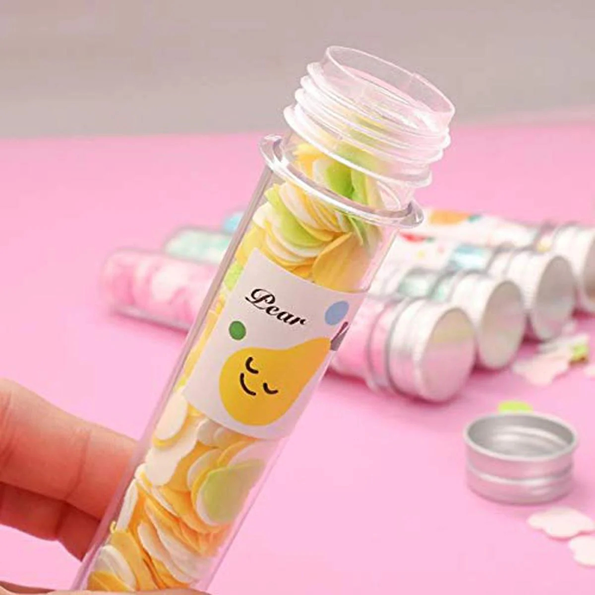 120pcs Disposable Paper Flower Soap Tube – Portable Handwash Sheets for Kids & Adults | Travel-Friendly Pocket Soap Flakes - Image 3