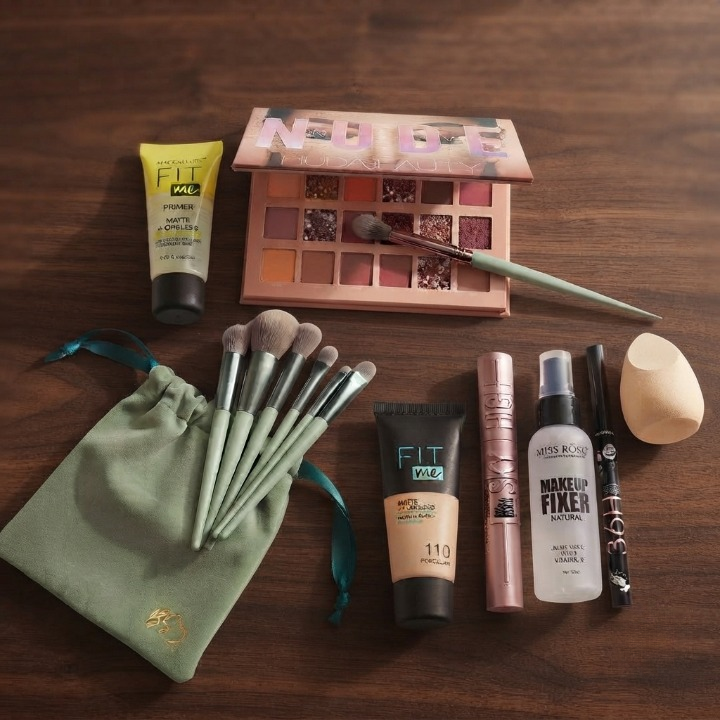 9 Pcs Make-Up Deal Complete Set For Everyday Beauty Essentials - Image 4