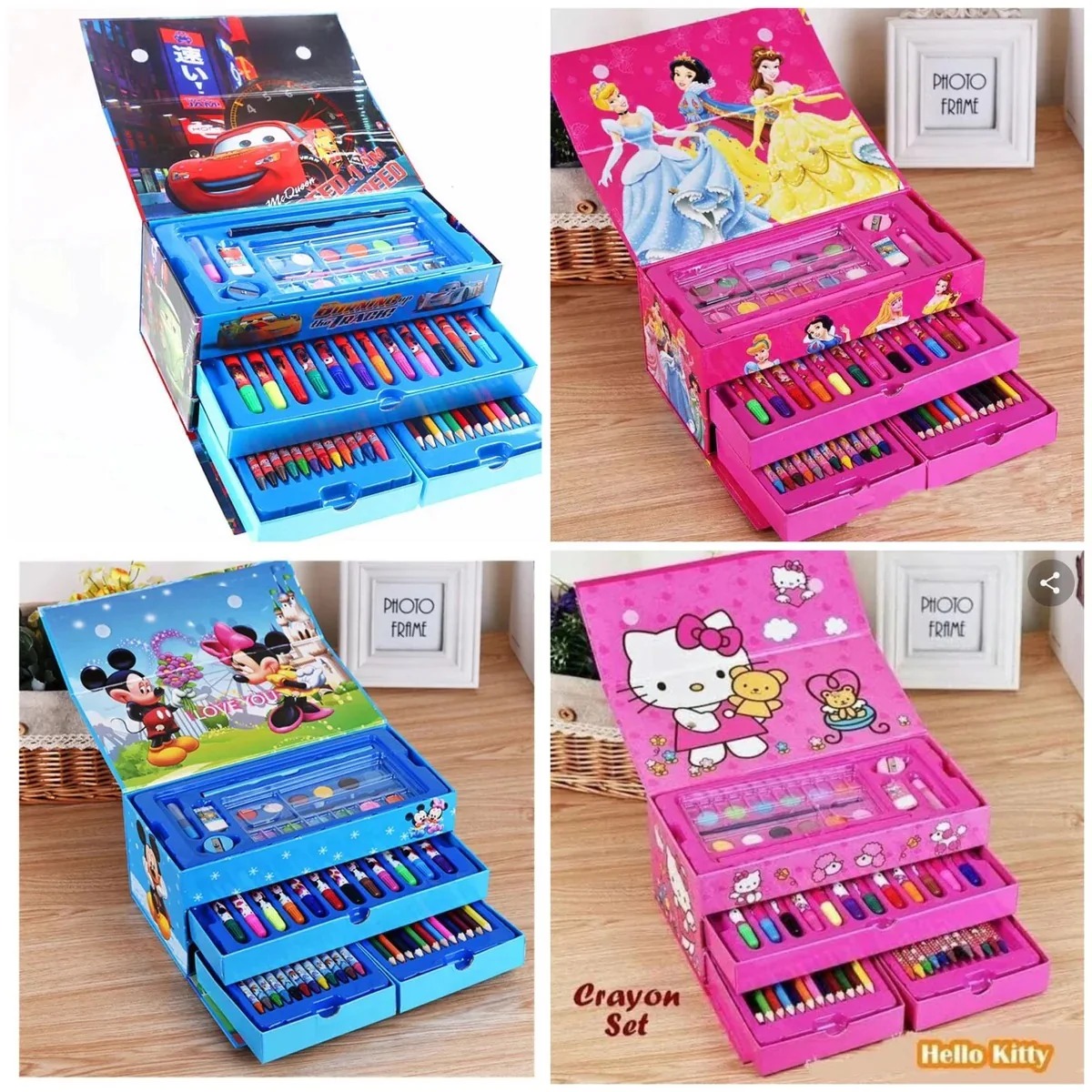 54 Pcs Color Kit - Art Accessory Designed For Creative Drawing And Daily Craft Routine (Random Colour) - Image 2