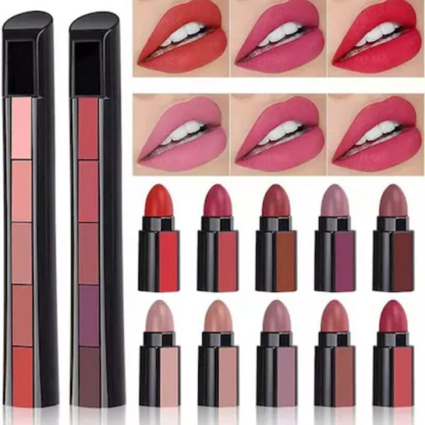 5 In 1 Huda Beauty Lipstick Shades - - Image 2