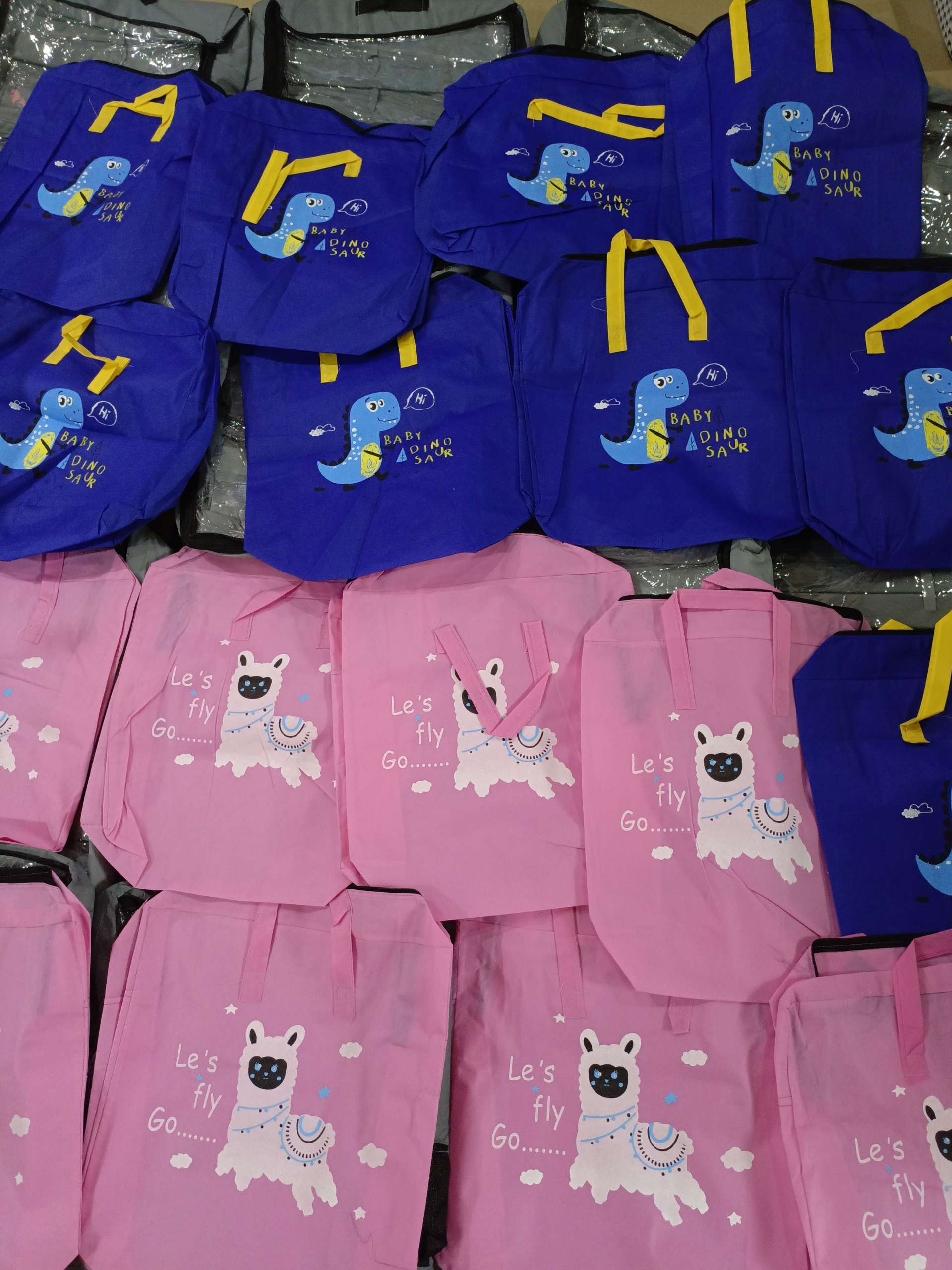 Storage Bags for kids cartoon Dinosaur Donald Duck different Pattern (Random Color) - Image 4