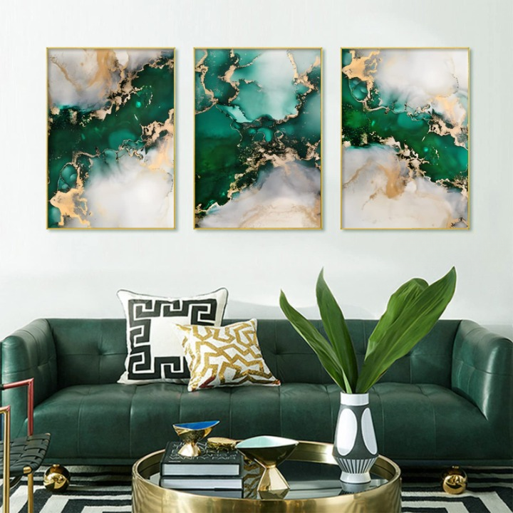 3 Pc Phototiles Wall Art Set Elegant Ready To Hang Self Adhesive Tiles Premium Quality Smooth Finish - Image 2