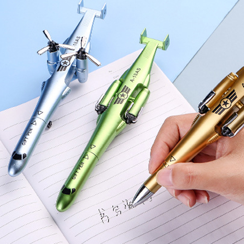Airplane Design Metal Ballpoint Pen – Creative Aircraft Shape Gift Pen for Kids & Adults | 1Pc - Image 4