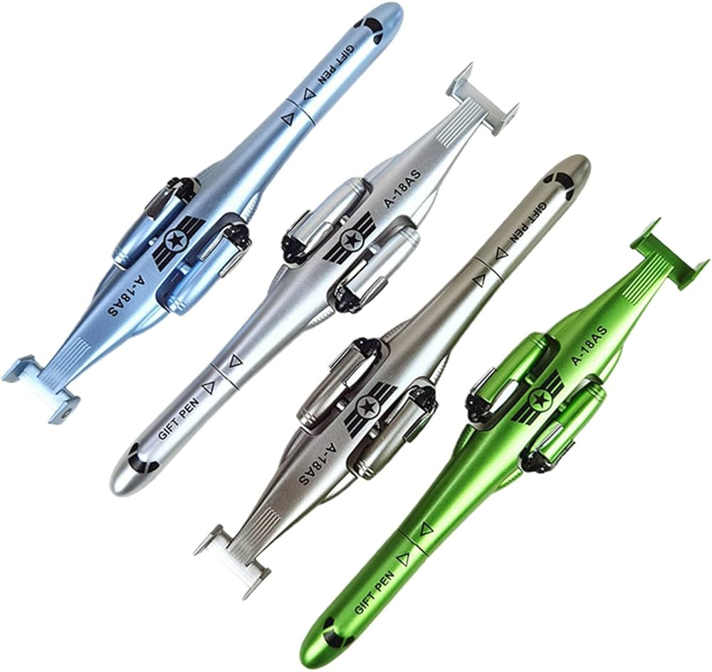 Airplane Design Metal Ballpoint Pen – Creative Aircraft Shape Gift Pen for Kids & Adults | 1Pc - Image 3