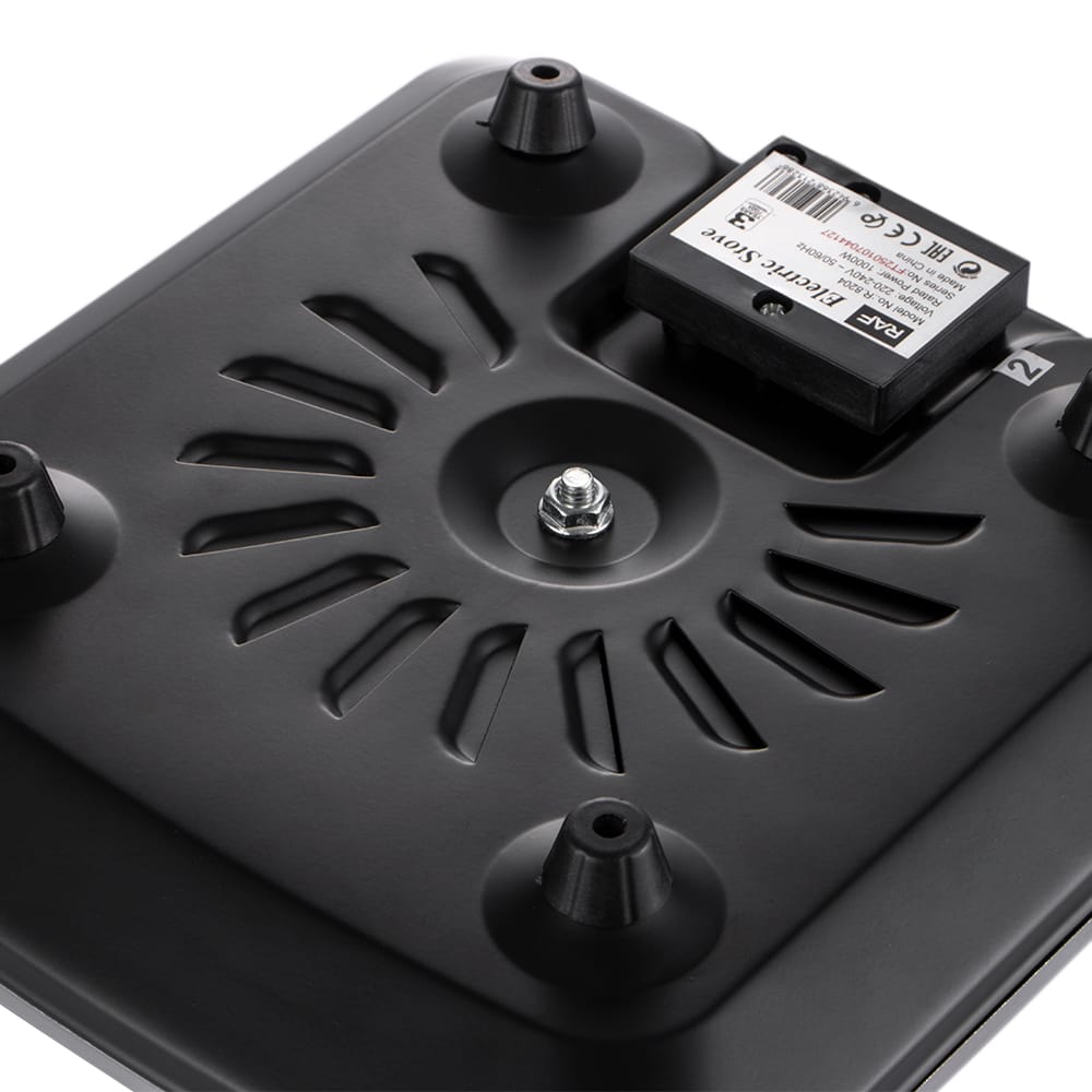 Electric Stove with Independent Controls, Overheat Protection, and Easy-to-Clean Design - Image 4