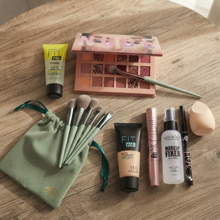 9 Pcs Make-Up Deal Complete Set For Everyday Beauty Essentials - Image 2