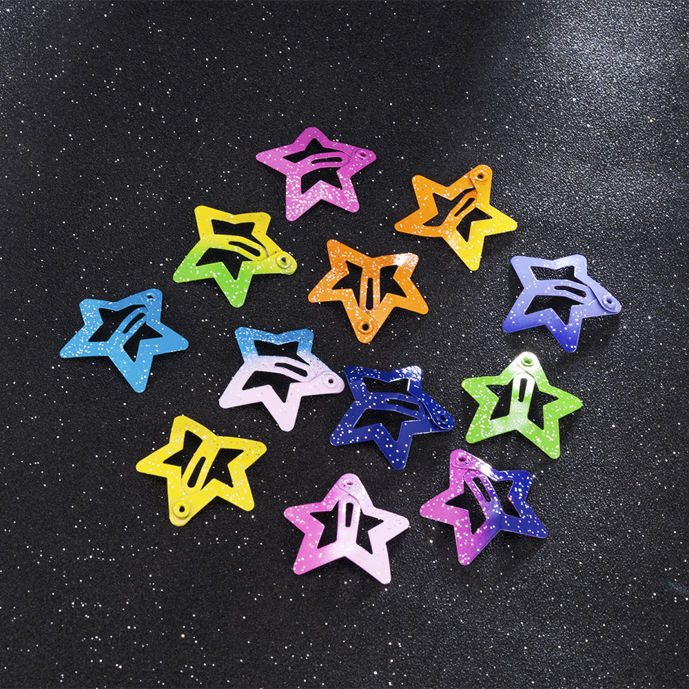 Pack Off 06 Star Design Girl Hair Clip | Hair Clip For Women | Best Quality Hair Clip ( Random Color ) - Image 11