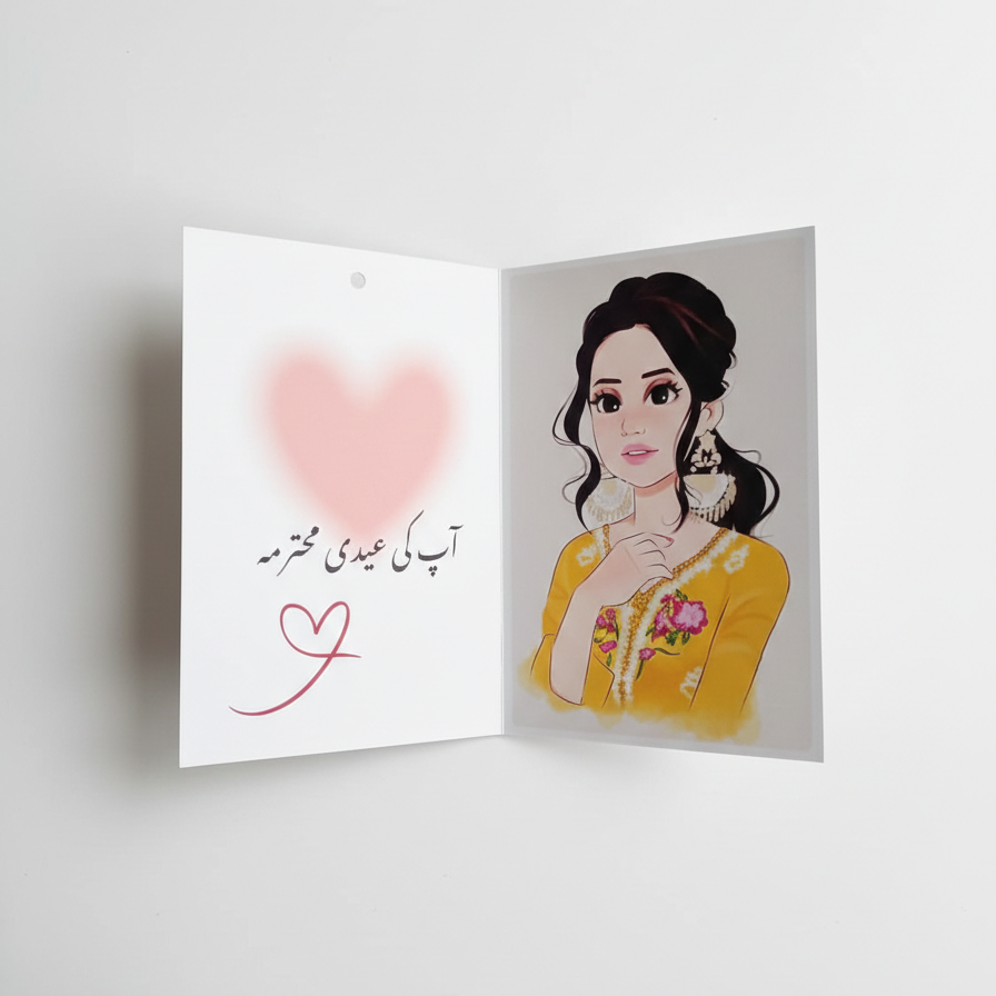 Eidi Card – 4x5 Size , Single Card Only (Random Design) - Image 2