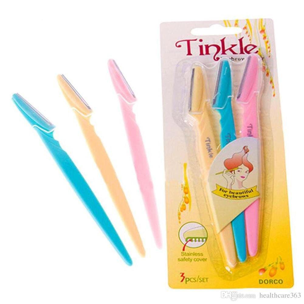 Pack of 3 Tinkle Eyebrow Razor Eyebrow Face Hair Removal & Shaper - Image 4