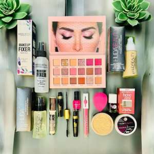 12 in 1 Makeup Deal Makeup Fixer,Liquid Foundation, Primer, and many more for girls