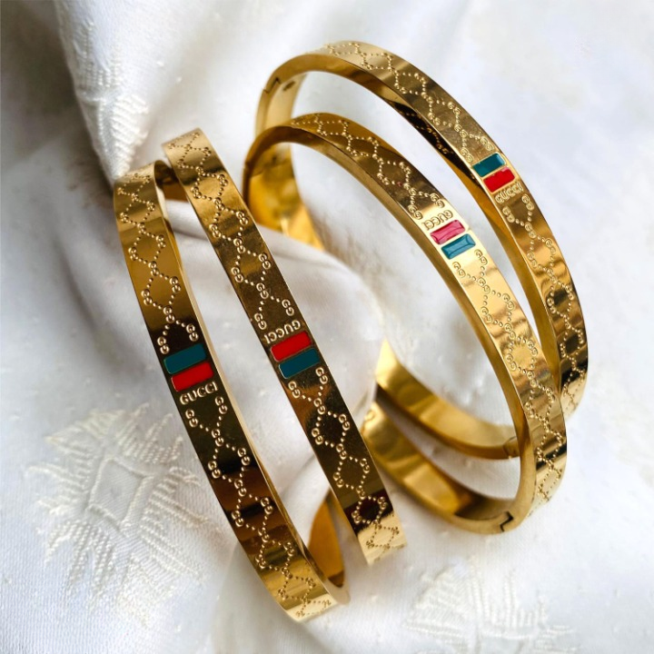 Gucci Trending Korean Bangle - Jewelry Product Designed For Wrist Wear And Daily Ornament Routine (SKU: QWJ-203) - Image 4