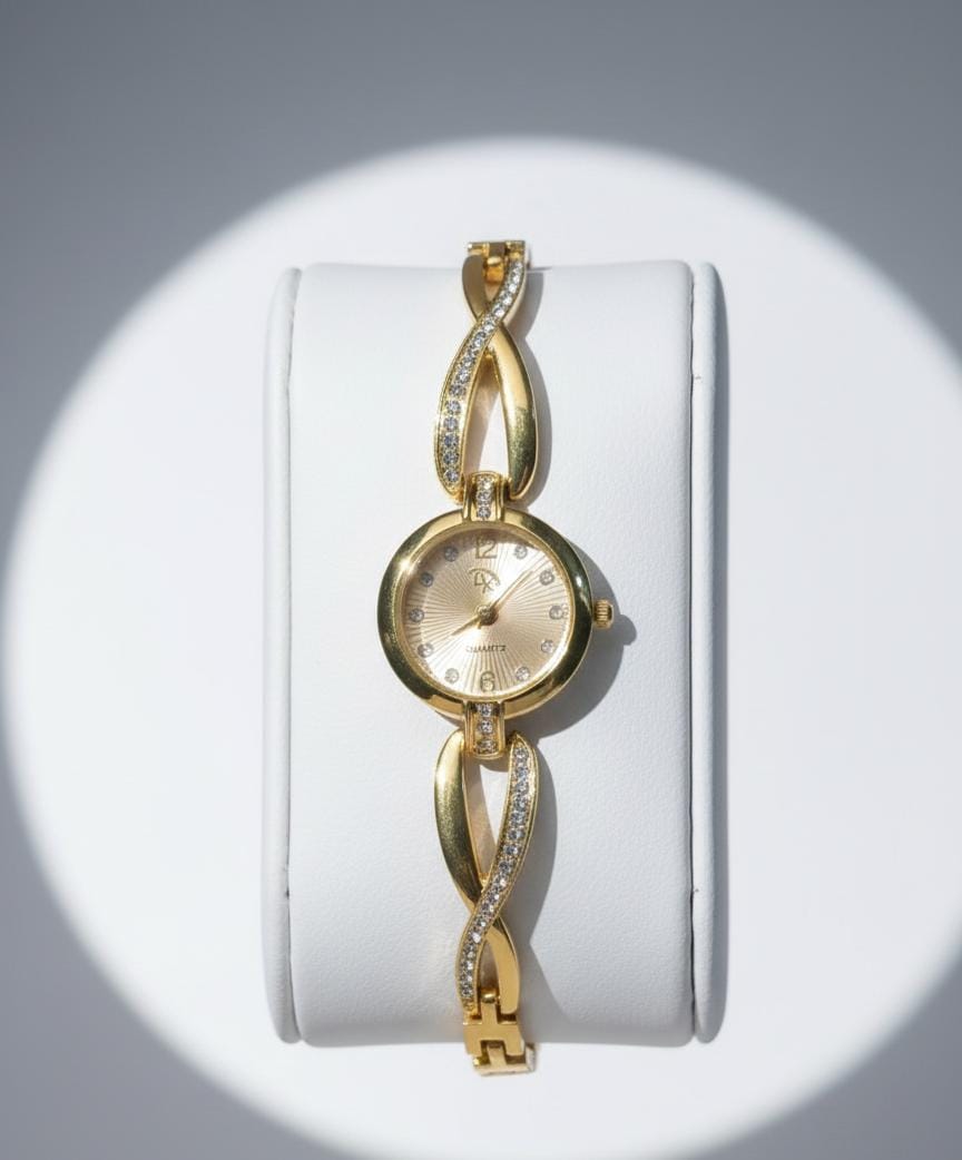 RTJ-181 Elegant Zircon Korean Watch – Stylish Fashion Accessory, Classic Timepiece for Women - Image 3