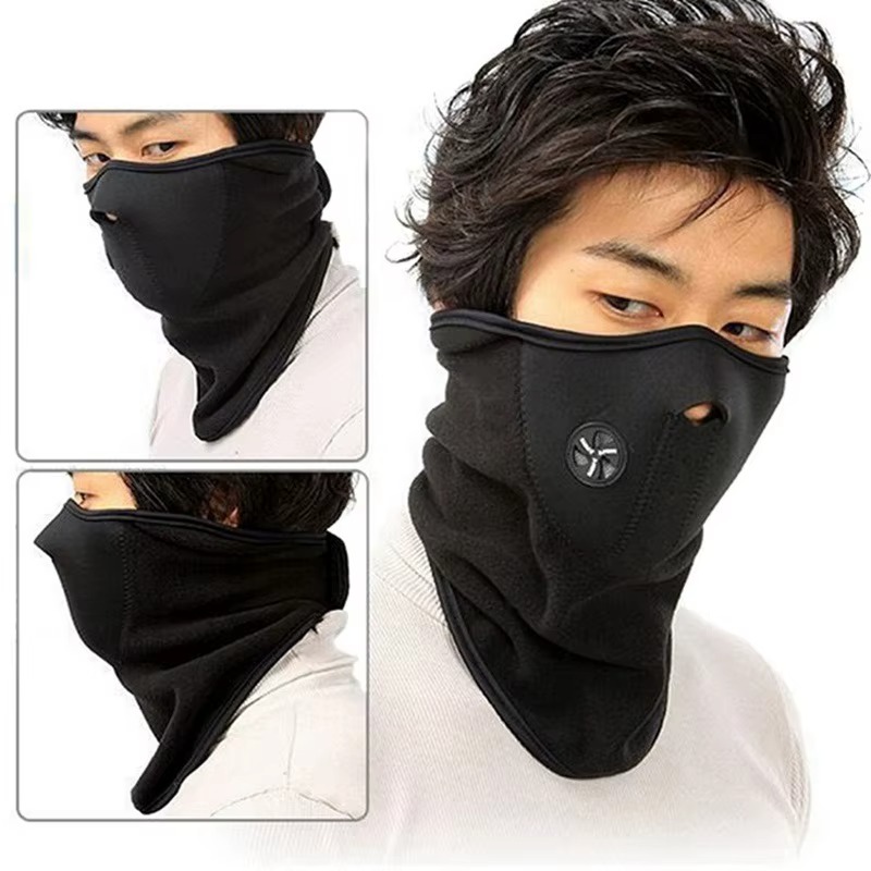 Half Face Bike Mask – Windproof & Dustproof Cycling Face Shield