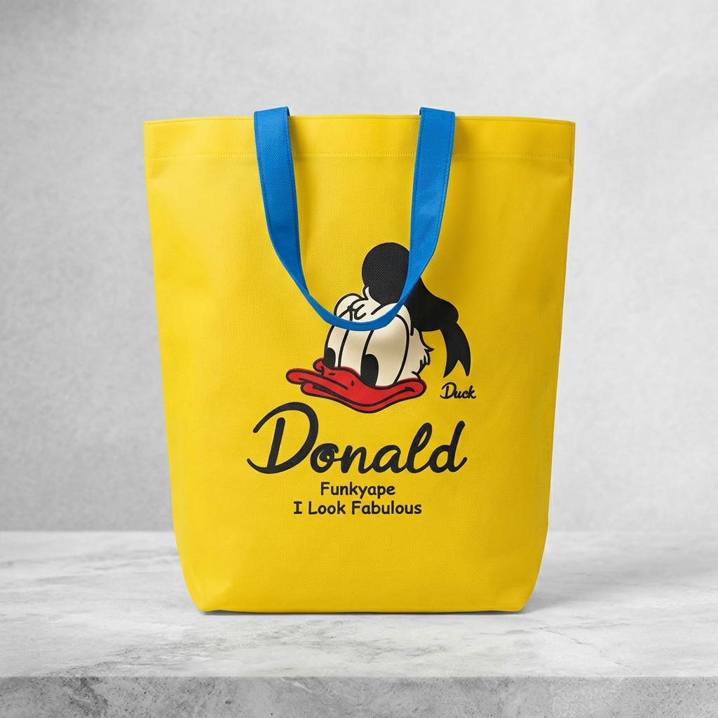 Storage Bags for kids cartoon Dinosaur Donald Duck different Pattern (Random Color) - Image 3