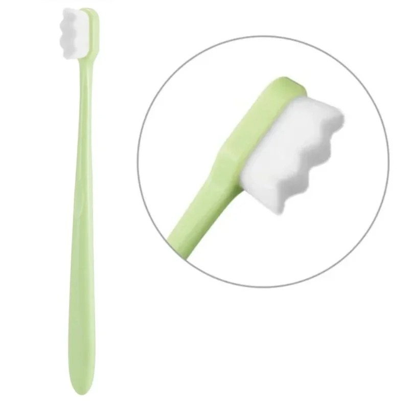 Nano Toothbrush with Travel Case | Ultra Soft Micro-Nano Bristles | Gentle Toothbrush for Sensitive Gums | Suitable for Adults & Kids | Random Color - Image 3