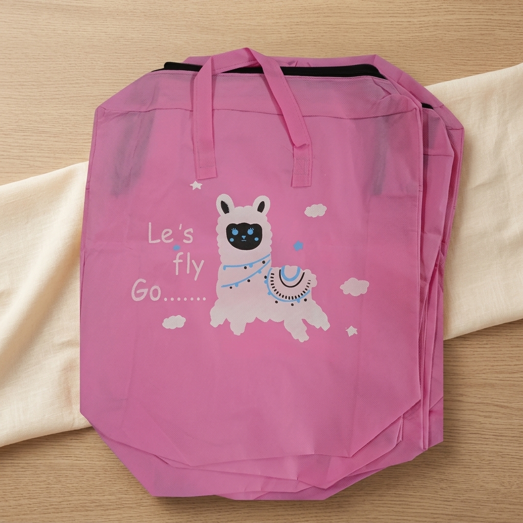 Storage Bags for kids cartoon Dinosaur Donald Duck different Pattern (Random Color) - Image 2