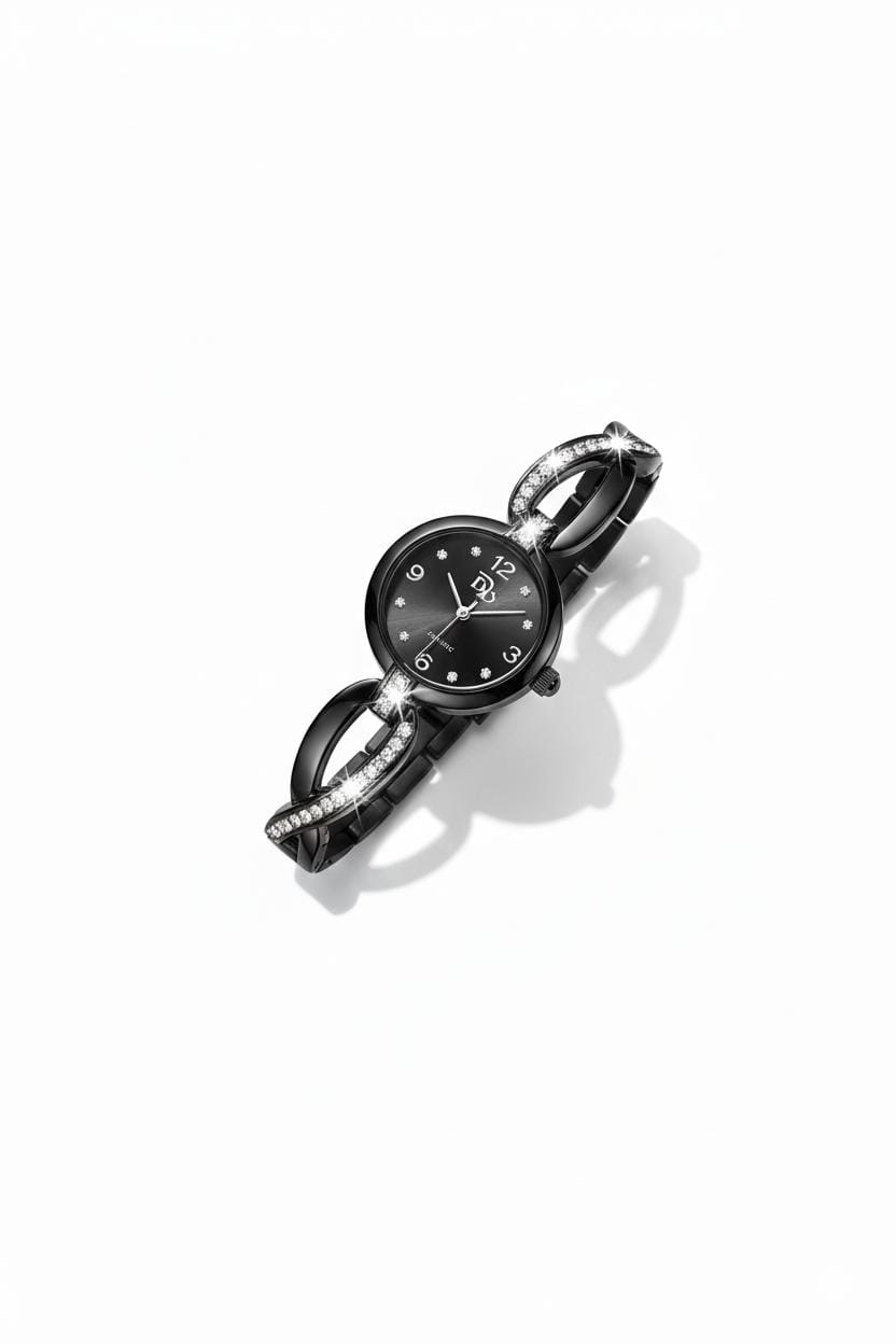 RTJ-181 Elegant Zircon Korean Watch – Stylish Fashion Accessory, Classic Timepiece for Women - Image 5