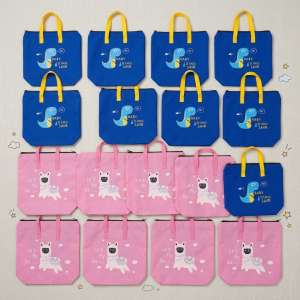 Storage Bags for kids cartoon Dinosaur Donald Duck different Pattern (Random Color)