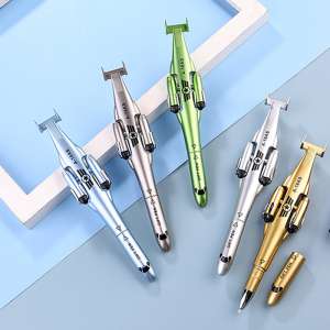 Airplane Design Metal Ballpoint Pen – Creative Aircraft Shape Gift Pen for Kids & Adults | 1Pc