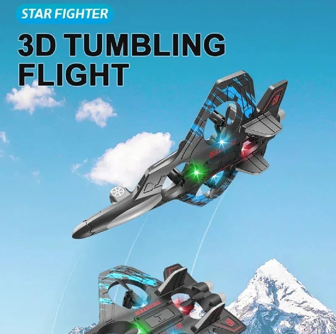 Premium RC Fighter Jet Plane 24G Remote Control Foam Airplane Toy High Speed Glider Stunt Aircraft for Kids Adults - Image 2