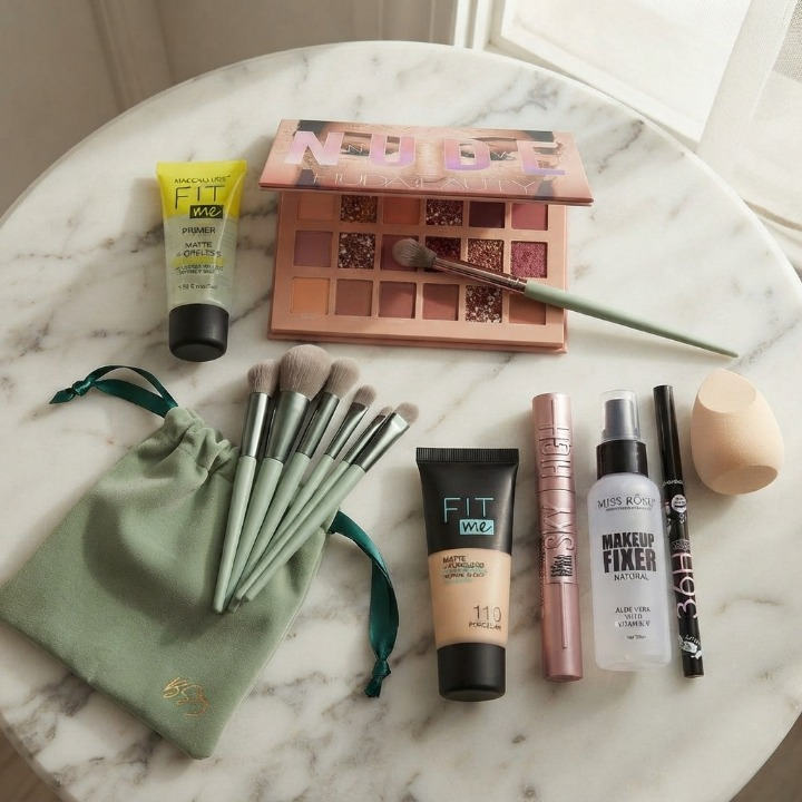 9 Pcs Make-Up Deal Complete Set For Everyday Beauty Essentials - Image 3