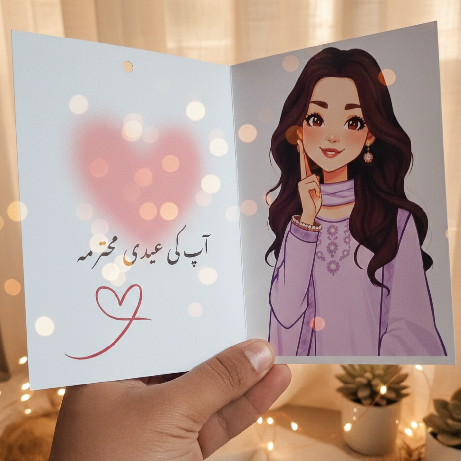 Eidi Card – 4x5 Size , Single Card Only (Random Design) - Image 5