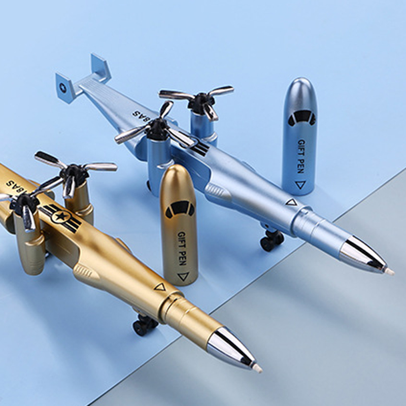 Airplane Design Metal Ballpoint Pen – Creative Aircraft Shape Gift Pen for Kids & Adults | 1Pc - Image 5